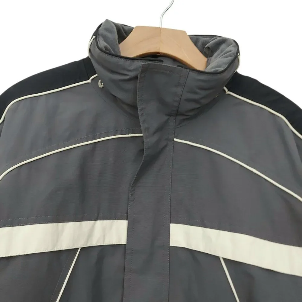 Obermeyer Snow Ski Jacket Juniors 16 Gray Breathable Insulated Winter Outdoor